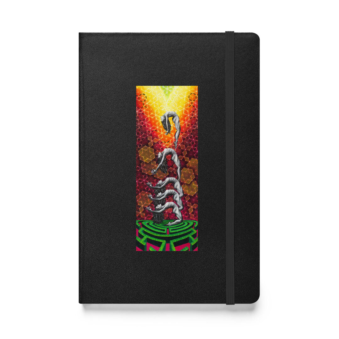 Hardcover bound notebook